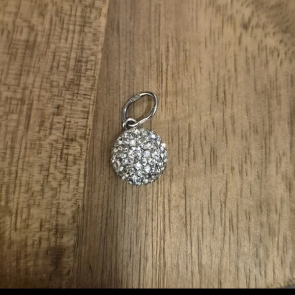 Sparkly CZ Sterling Silver Pendant Necklace - Picture 5 of 7